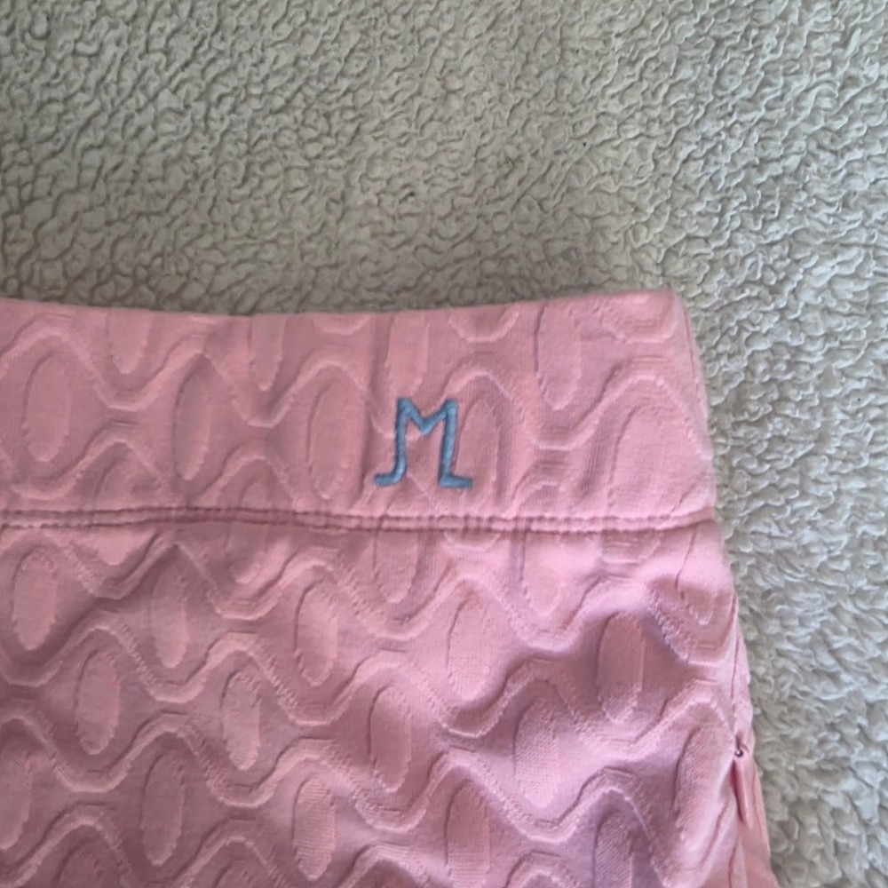 J.McLaughlin Womens Pink Textured Pleated Skort Size S Golf Tennis - Picture 5 of 9